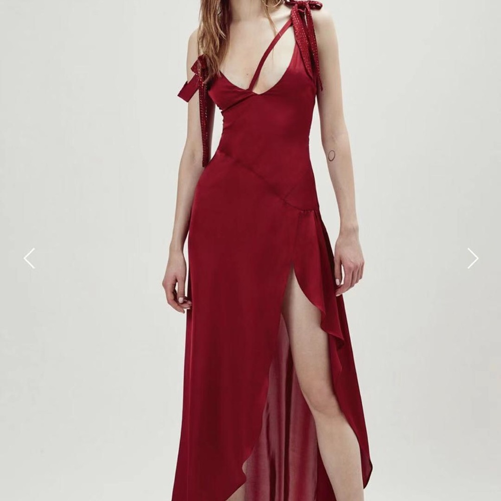 For love and lemons bright lights maxi dress